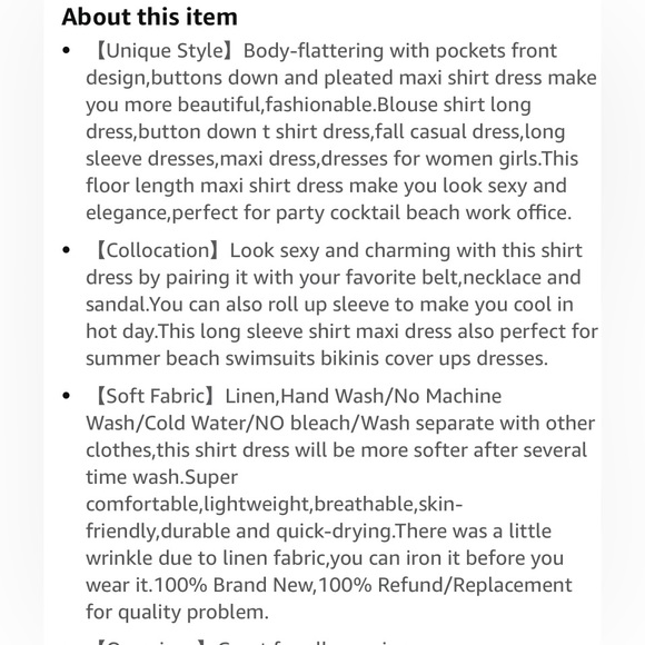 NWT Bodycon4U linen maxi dress - Picture 3 of 10